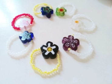 rocailles glas ringe