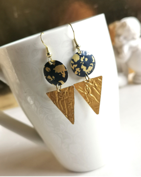 Ohrringe geometrisch Dreieck