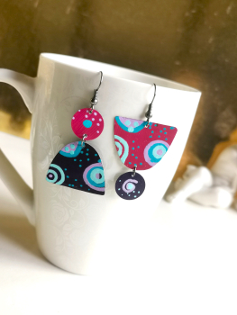 Recycling Kaffeekapsel Ohrringe