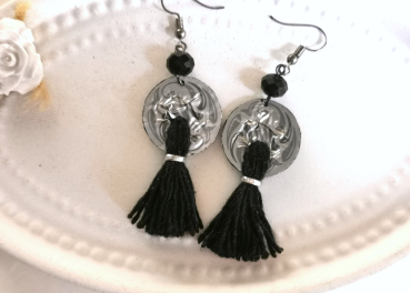 Nespresso Kaffeekapsel Ohrringe