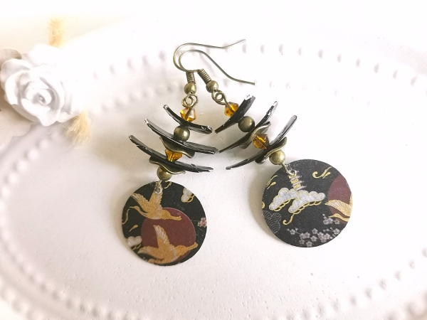 Japan Pagoden Ohrringe