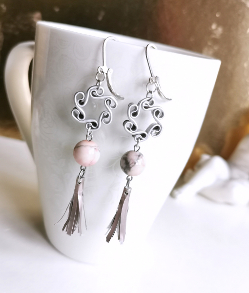 Upcycling Kaffeekapsel ohrringe