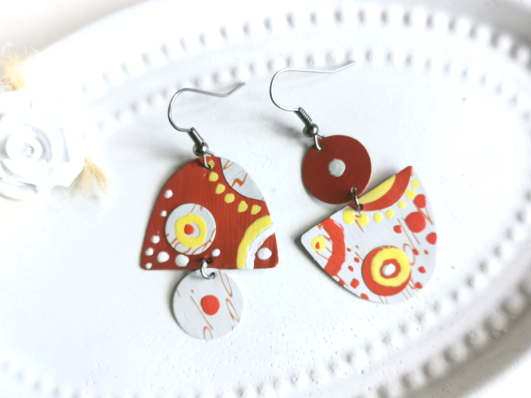 Graffiti Ohrringe Nespresso