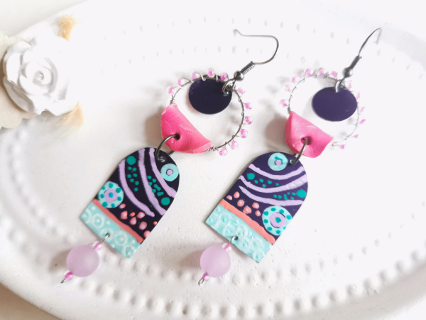 Recycling Kaffeekapsel Ohrringe